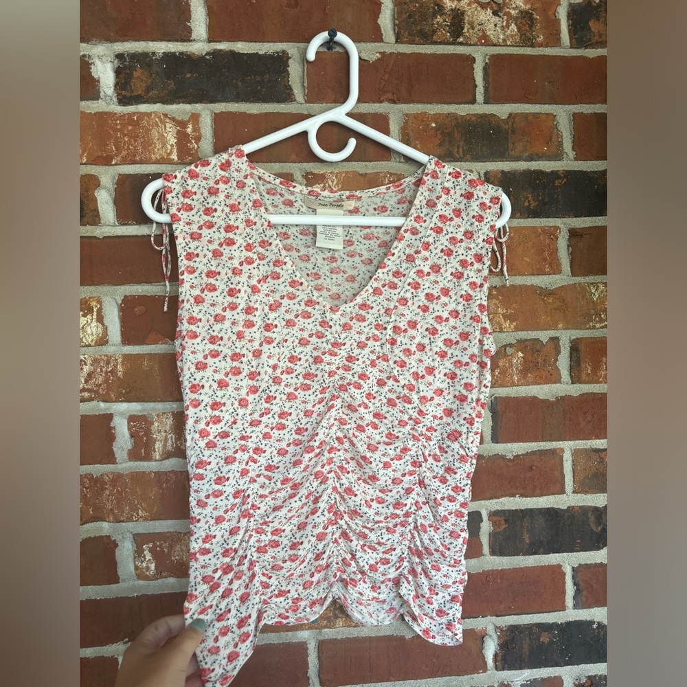 Free People Floral Top.